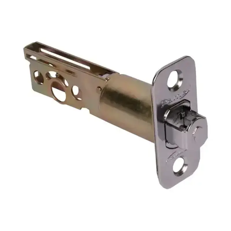 Pamex PTRP4 2-3/4" Passage Latch For Sliding Door Lock Satin Nickel Finish