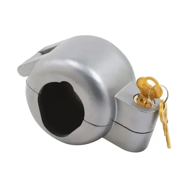 Prime-Line S 4180 Door Knob Lock-Out Painted Diecast Indoor and Outdoor Painted Silver