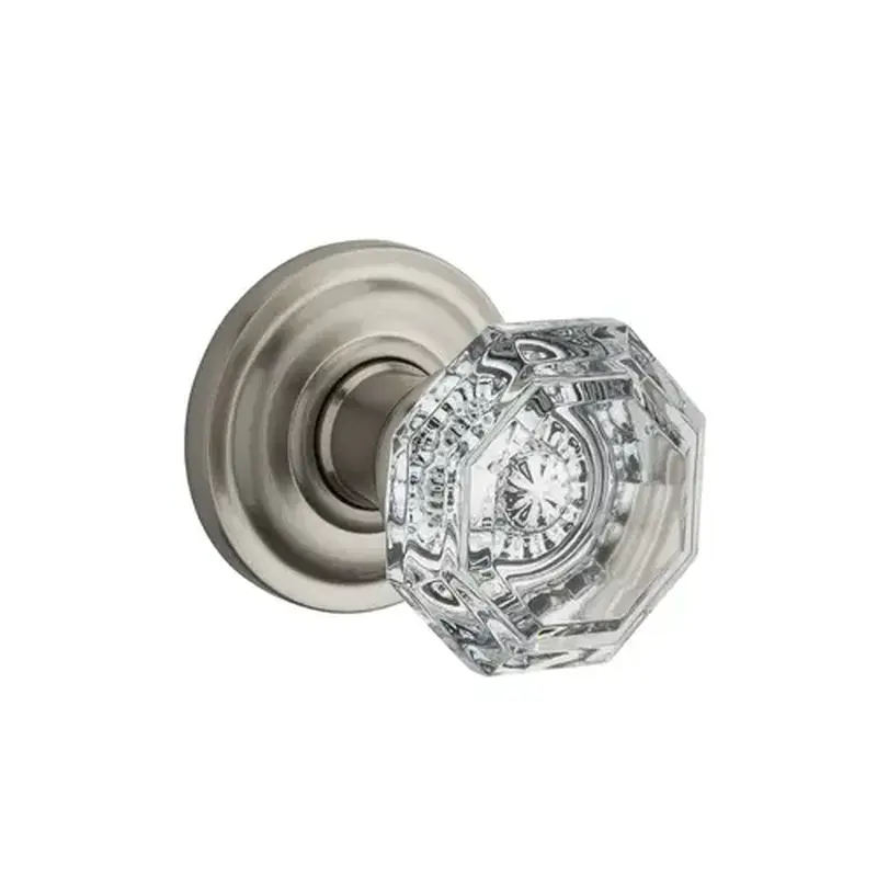 Baldwin HD-CRY-TRR-150 Crystal Reserve Knob Satin Nickel