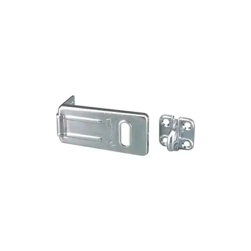 Master Lock 706D Carded Hasp 6" Hardened Steel Silver