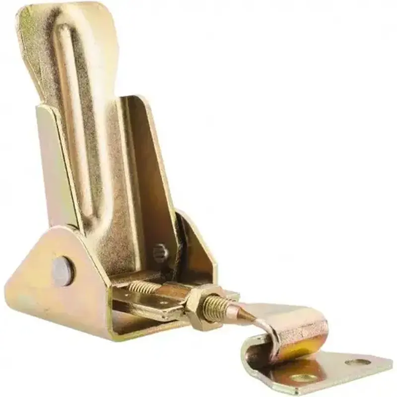 Value Collection CA5200STYZ170/S Adjustable Toggle Door Latch: 1-3/16" OAW, Steel, Yellow Chromate Finish