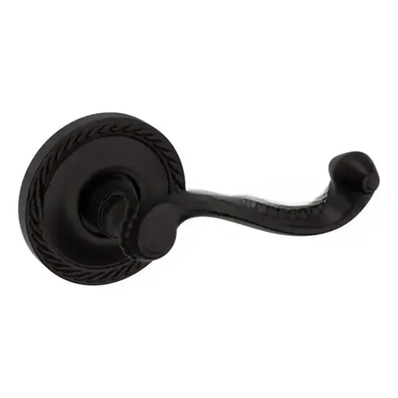 Baldwin 5104-102-RDM Preconfigured 5104 Lever with 5004 Rose Right Hand Half Dummy Lock Oil Rubbed Bronze Finish - Baldwin Quickship Item *