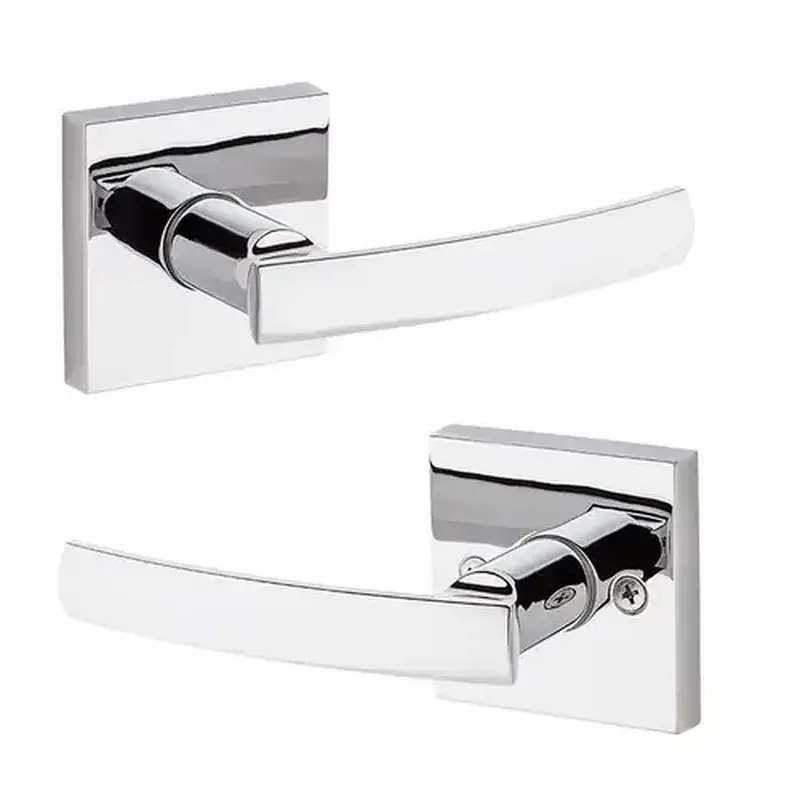 Kwikset 154SYL-SQT-26-6AL-RCS Sydney Passage Lever Bright Polished Chrome