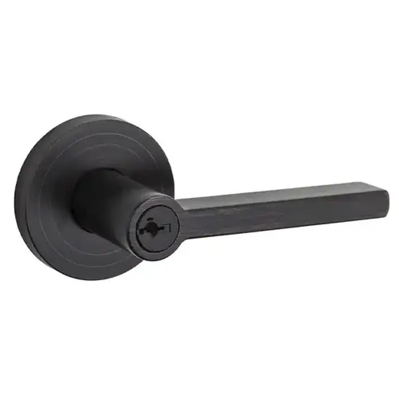 Kwikset 156HFL-RDT-11P-SMT-6AL-RCS Halifax Keyed Entry Lever Venetian Bronze