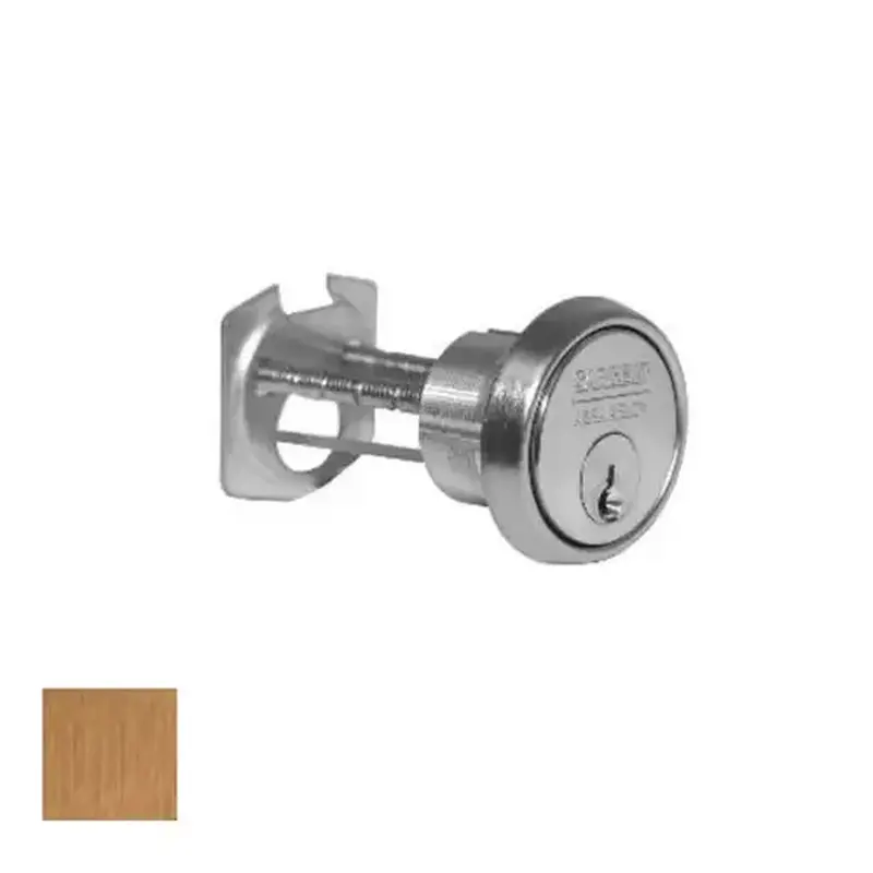 Sargent 70-34 10 7300 Series 70 Disposable Core Rim Cylinder, Satin Bronze