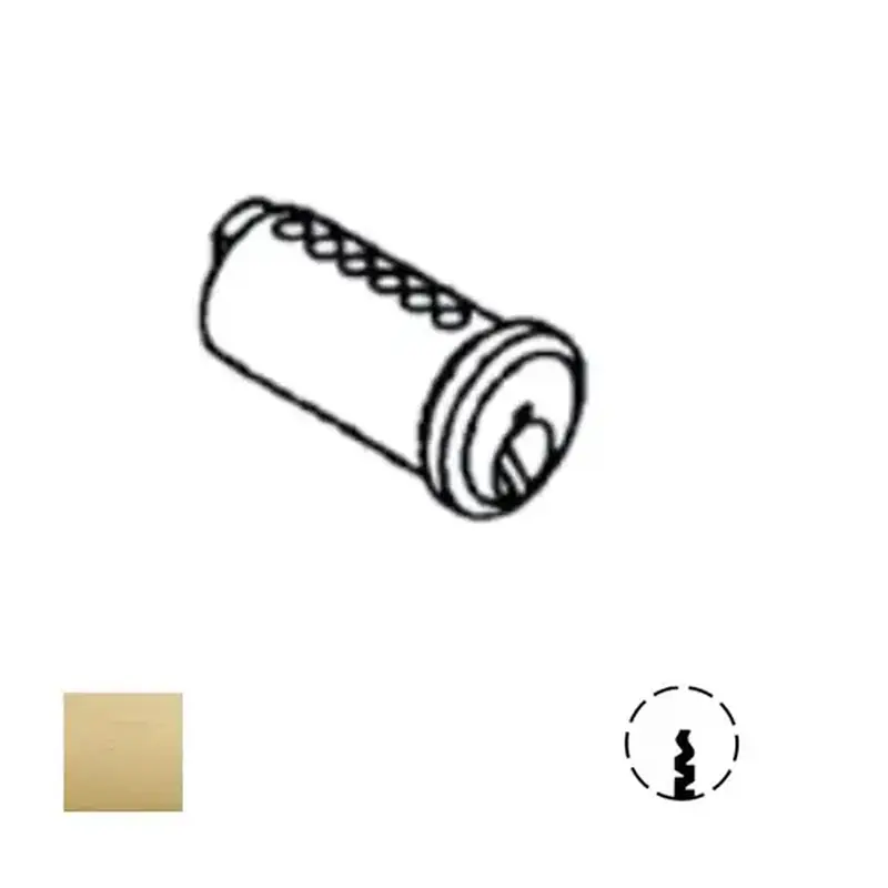 Corbin Russwin 585K24 H1 606 2000 Series Key-In-Lever Cylinder Plug Only, Satin Brass
