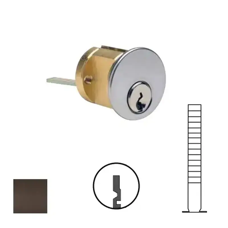 Kaba Ilco 7075-WA-10-46-KA2 Rim Cylinder