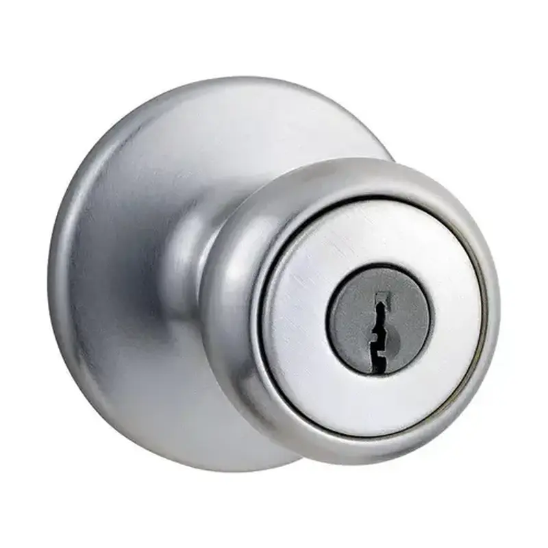 Kwikset 94002-829 Entry Knobs Tylo Satin Chrome 1-3/4" Satin Chrome
