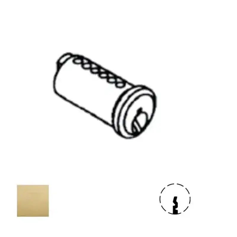 Corbin Russwin 585K24 L2 606 2000 Series Key-In-Lever Cylinder Plug Only, Satin Brass