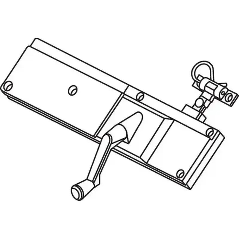 Brixwell 36-342-3 Manual Skylight Operator white Angle Drive handle Not Included