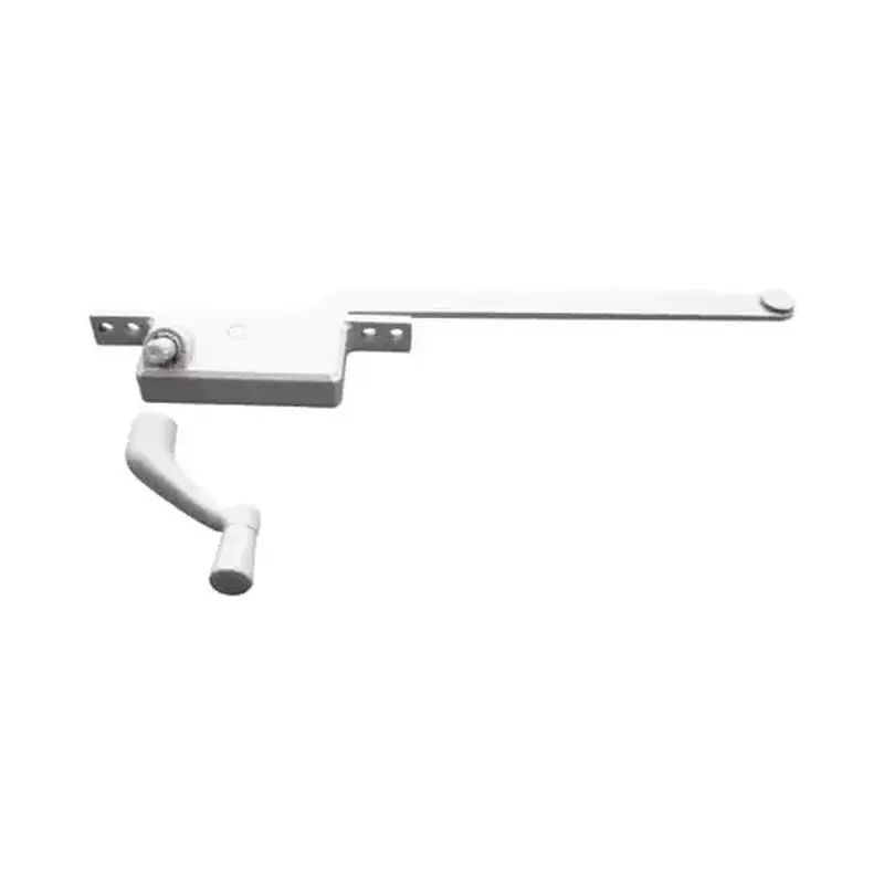 CRL H3710 White 9" Left Hand Square Style Casement Window Operator