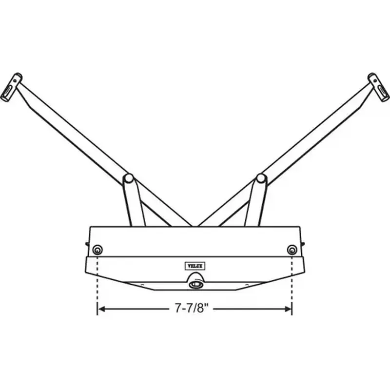 Brixwell 900-21657 Velux Skylight Operator gold 10in Split Arm