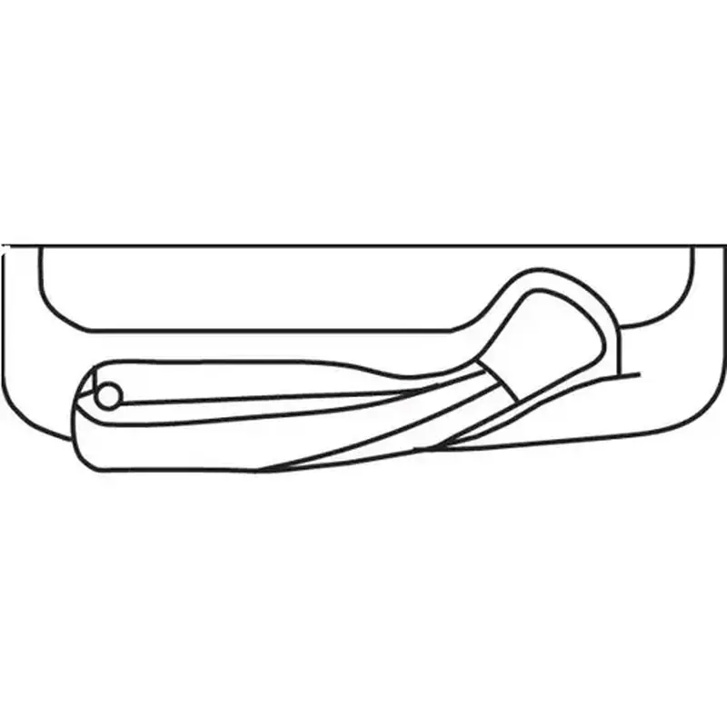 Brixwell 37-216-9 Encore Tango Fold Handle/Cover Plastic Cover & Metal Handle Beige