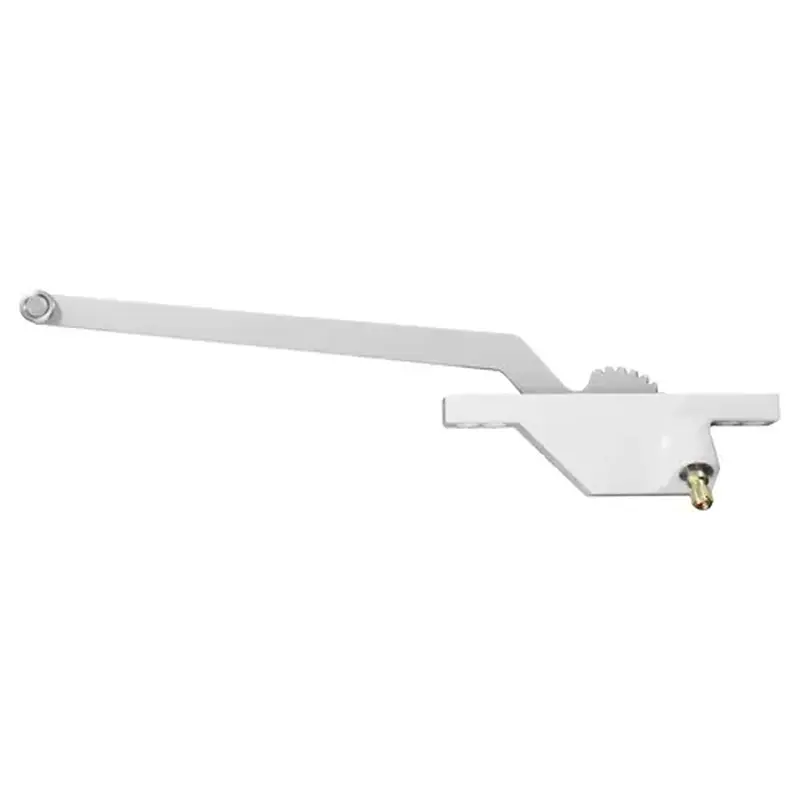 Brixwell 36-221-3 Single Arm Casement Operator Right Type 9" Arm Length Front Mounting White Finish
