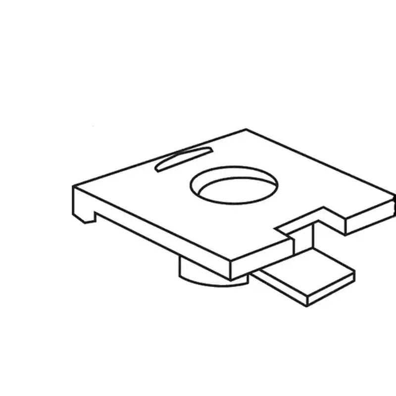 Brixwell 39-469 Casement Slider For Operator black Finish