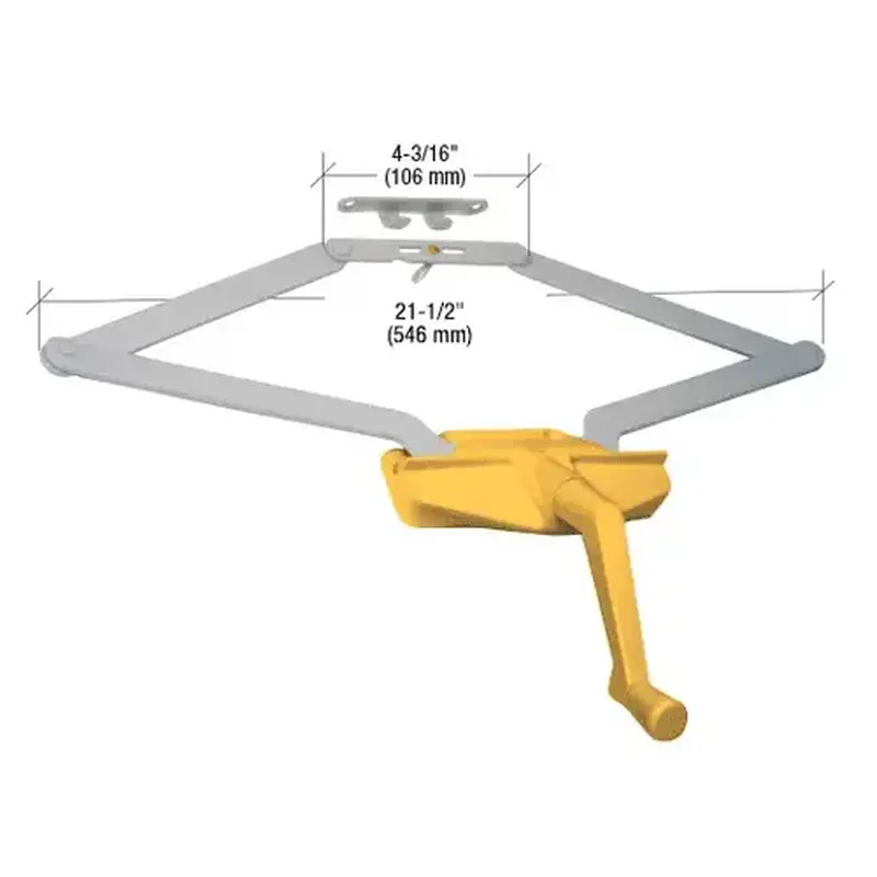 CRL EP23073 Gold 21-1/2" Roto-Gear Awning Window Operator