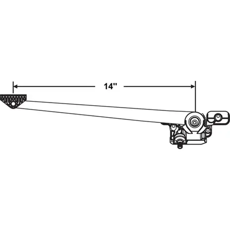 Brixwell 750-1361483 Andersen Lh Straight Arm Oper casement Perma Shield handle And Cover Sold Separate