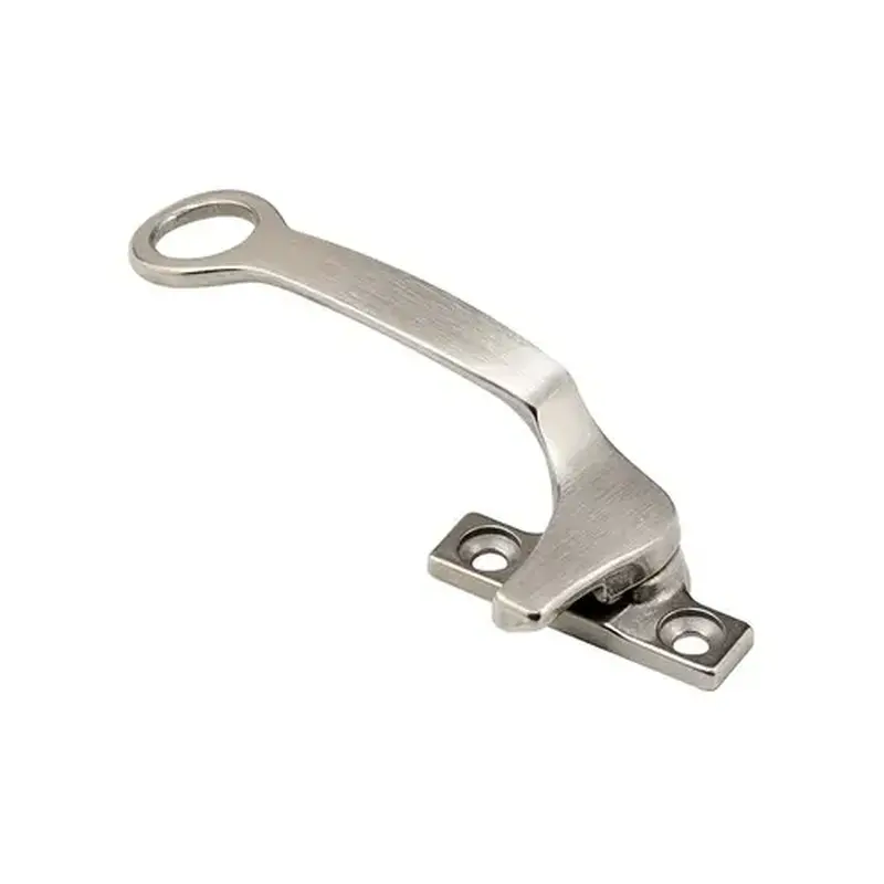 FHC H3600 Prime-Line H 3600 Ring Type Casement Locking Handle - White/Bronze Brushed Nickel