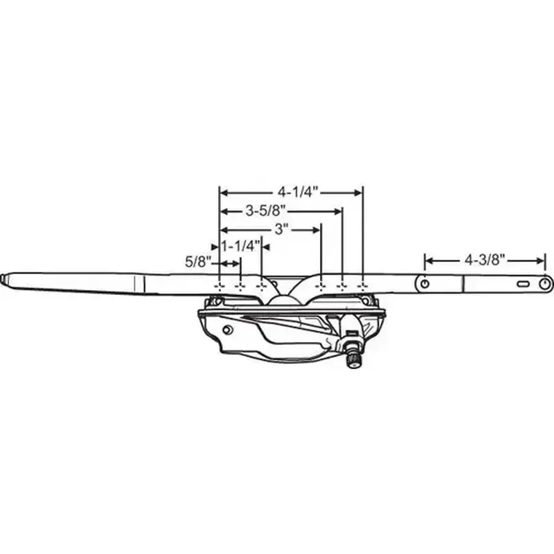 Brixwell 36-565ss Optima Dual Arm Operator LH SS Arms