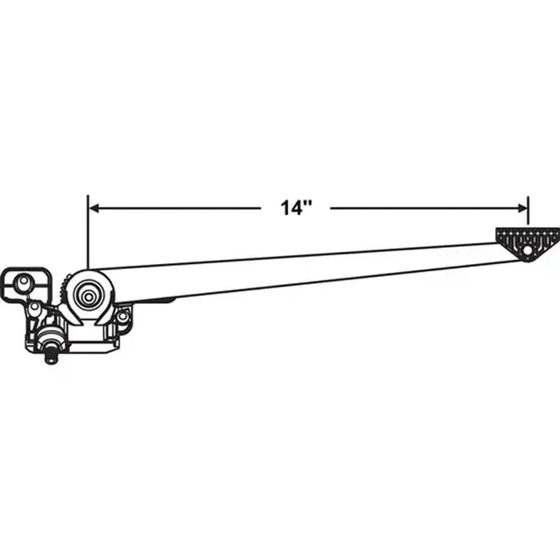 Brixwell 750-1361482 Andersen Rh Straight Arm Oper casement Perma Shield handle And Cover Sold Separate