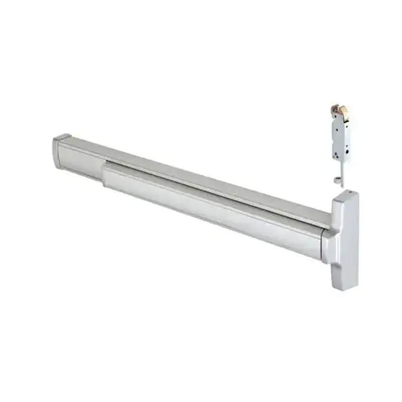 Jackson 312085R37628 Push Pad Concealed Vertical Rod Panic Exit Device Right Hand Reverse Bevel Type Satin Aluminum Finish