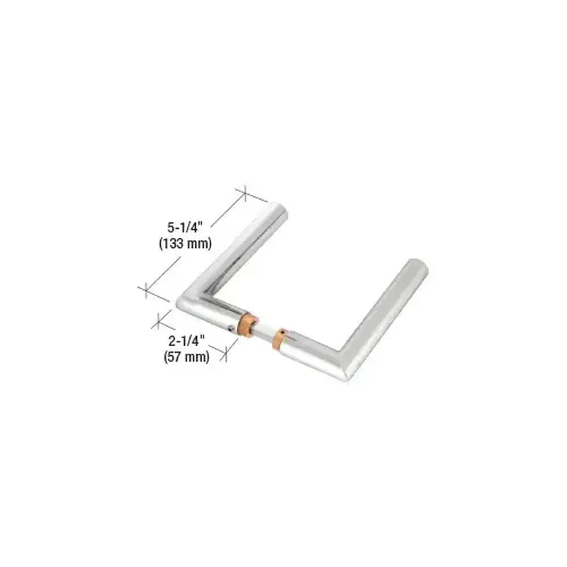 CRL PTH306PS Polished Stainless PTH Series Modern Style Lever Handle