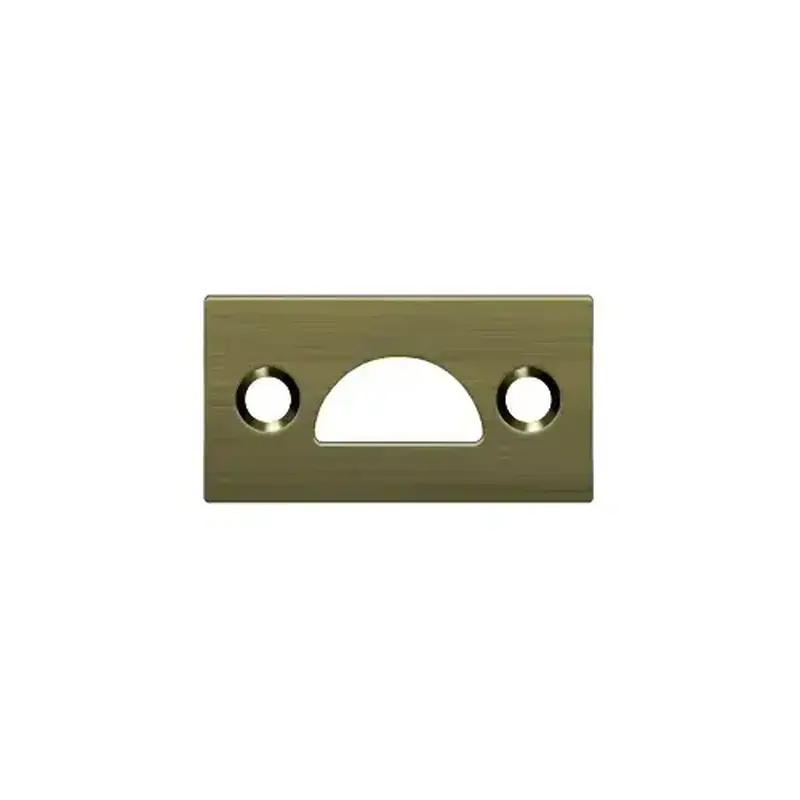 Deltana 178MSTU5 Mortise Strike, Solid Brass in Antique Brass
