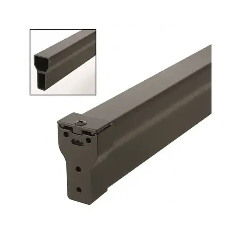 Jackson 30896B8313 Removable Mullion With No Strike Installed Dark Bronze Finish