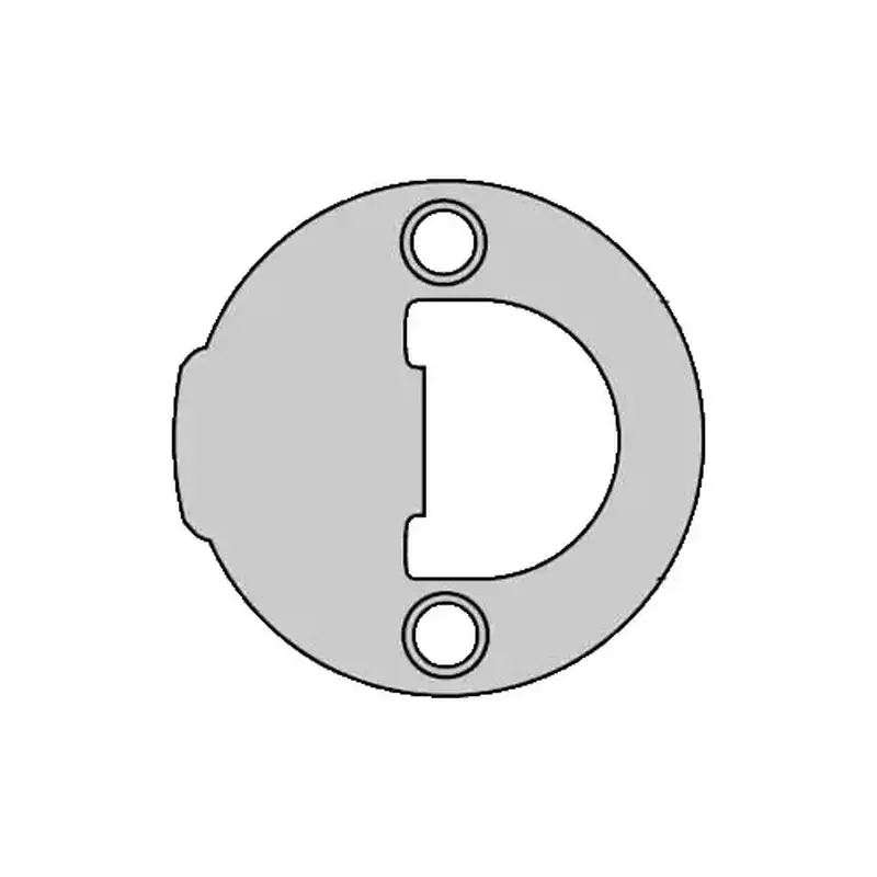 Kwikset 83929-690 Full Round Strike Dark Bronze Finish