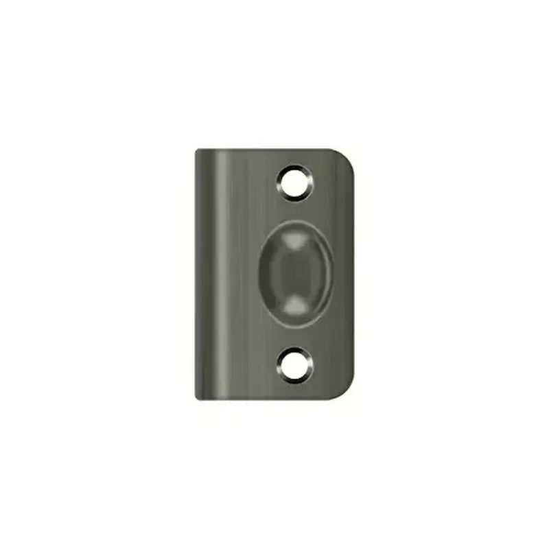 Deltana SPB349U15A Strike Plate for Ball Catch and Roller Catch in Antique Nickel