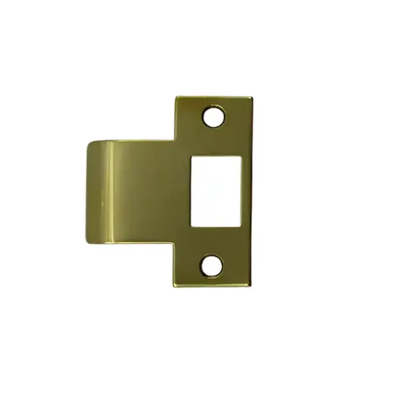 Baldwin 5510031E178 1-7/8" Extended T Strike Unlacquered Brass Finish