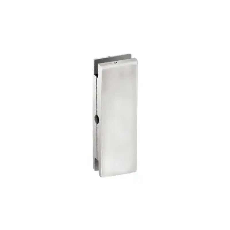 CRL AMR206BS Brushed Stainless AMR Series Sidelite or Glass Door Mounted Keeper