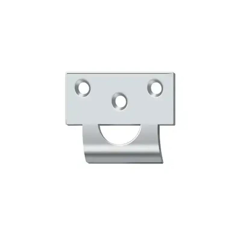 Deltana 178USTU26 Universal Strike, Solid Brass in Polished Chrome