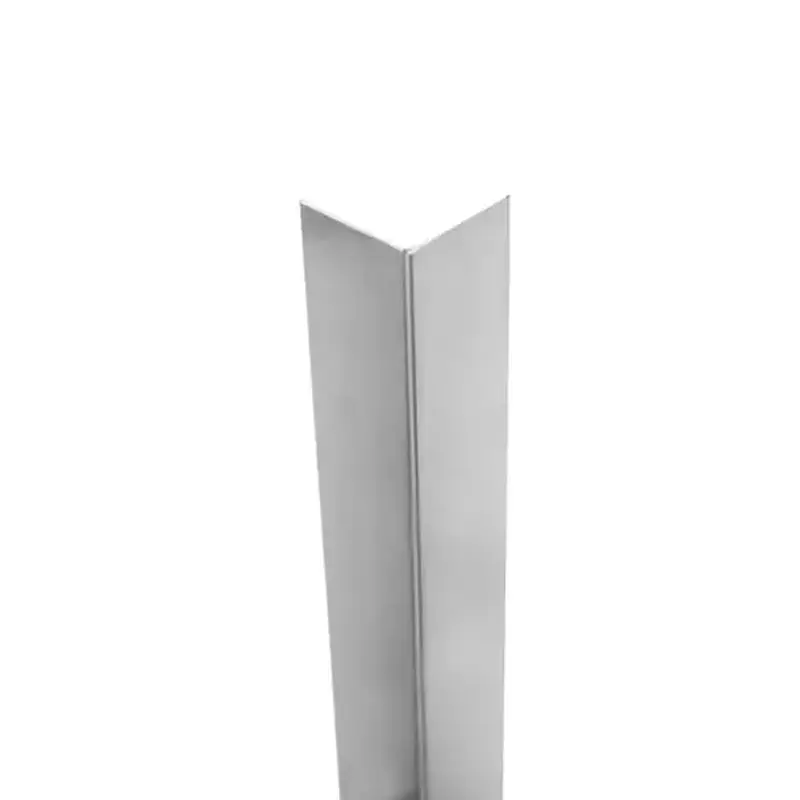 Don Jo 12906304811 Scotch Mount Corner Guard, 1" x 1" x 48" Satin Stainless Steel Finish