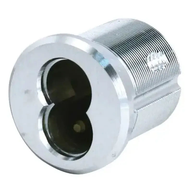 GMS ICM626DST 6 Pin Small Format Best Interchangeable Core Mortise Cylinder Housing with Straight Cam Satin Chrome Finish
