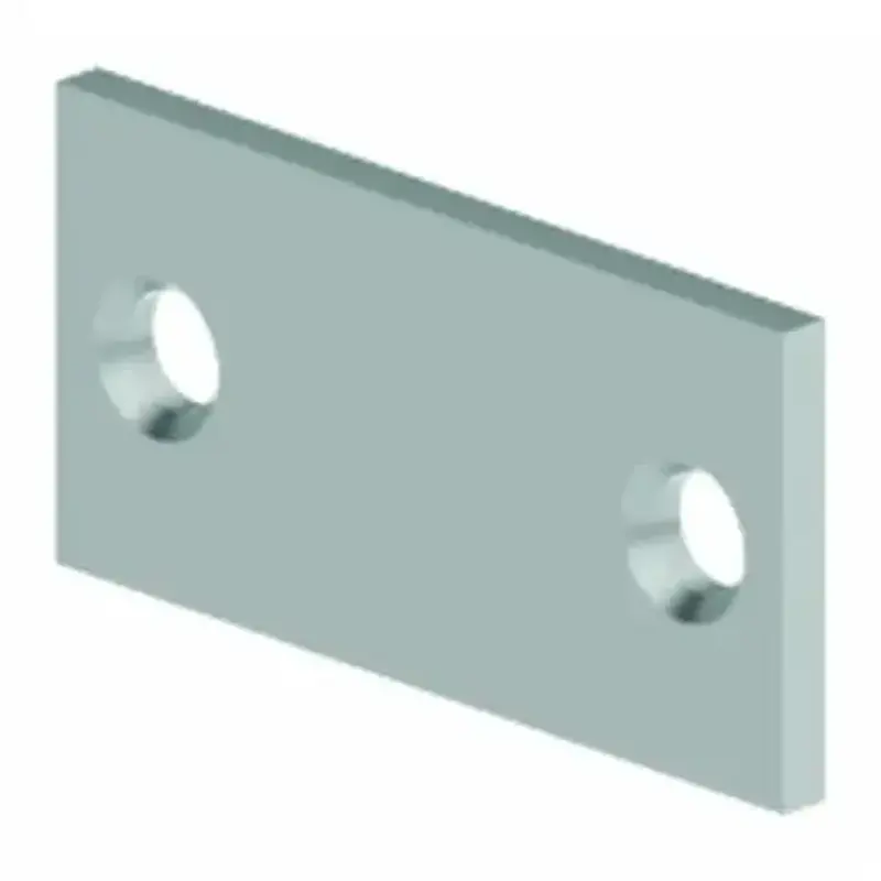 Hager 336A Door Edge Filler Plate for 161 Prep, # 023362 Prime Coat Finish