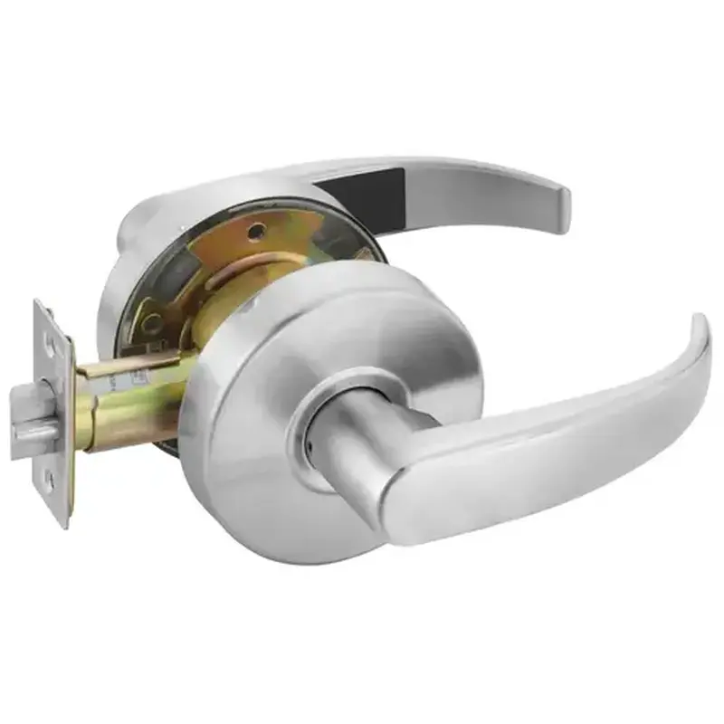 Yale Commercial PB4601LN626 Passage Pacific Beach Lever Grade 2 Cylindrical Lock Satin Chrome Finish