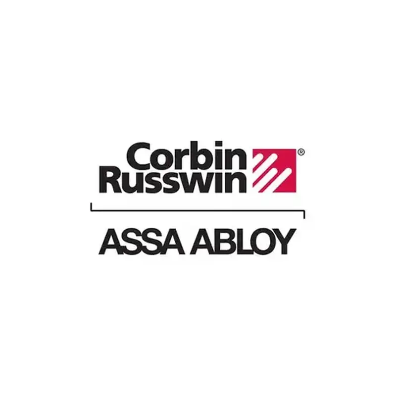 Corbin Russwin CR3070178626 Large Format Interchangeable 6 Pin Rim Cylinder Housing with 1-7/8" Tailpiece Satin Chrome Finish