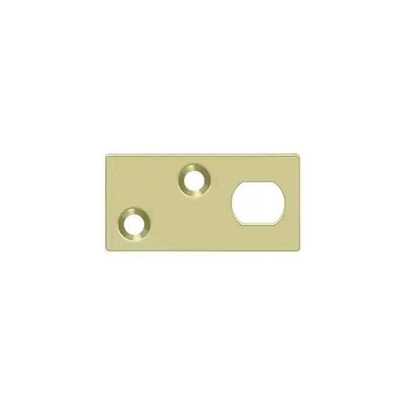 Deltana GP12EFB3-UNL Guide Plate for EFB Extension Flush Bolt in Unlacquered Brass