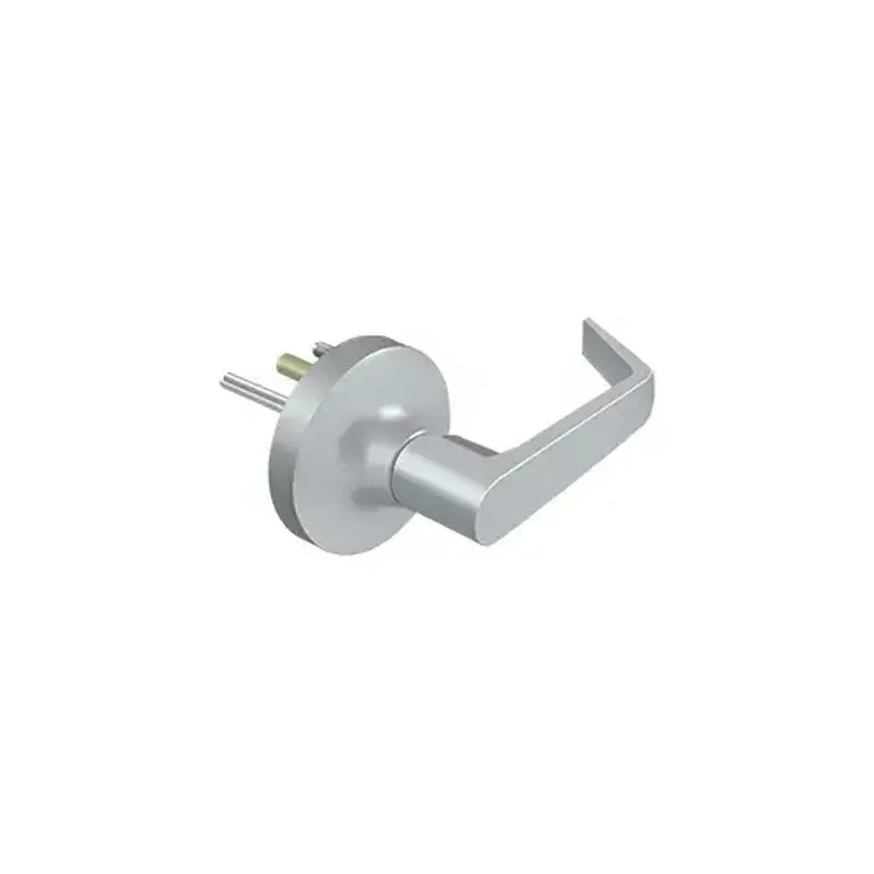 Deltana LTED80LP-26D Lever Trim For Exit Device 80 Passage Function in Brushed Chrome
