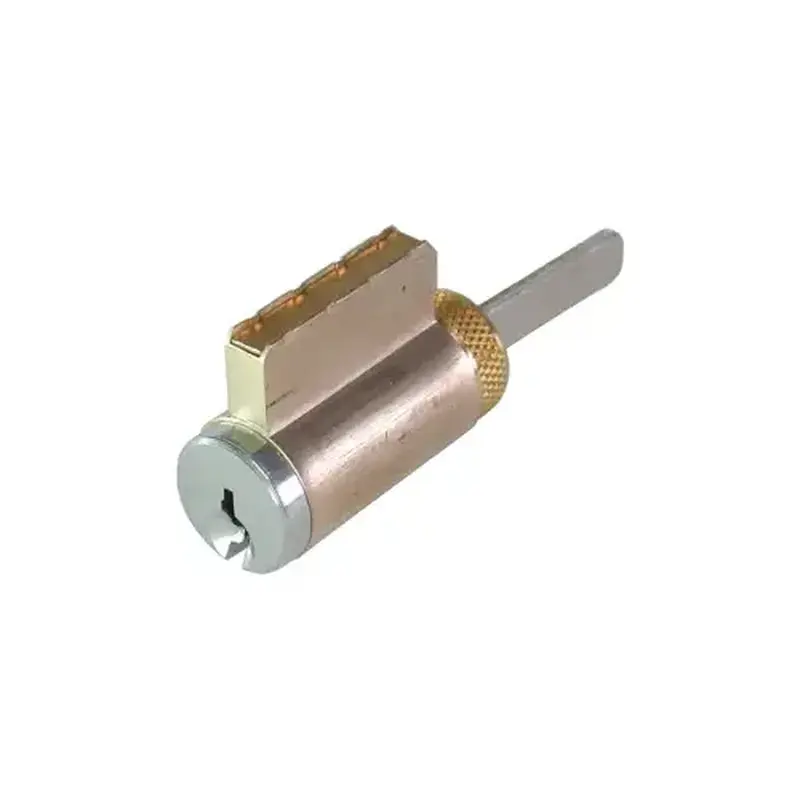 GMS K001SAX26DOB Zero Bitted Knob / Lever Cylinder with Sargent LA LD Keyway Satin Chrome Finish