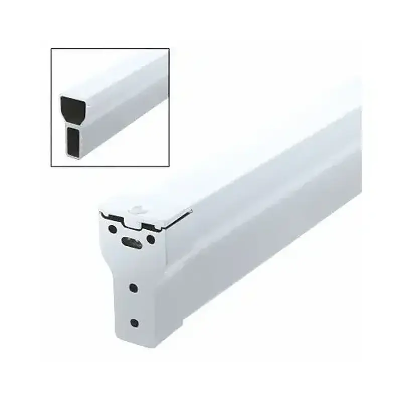 Jackson 30896B8628 Removable Mullion With No Strike Installed Satin Aluminum Finish
