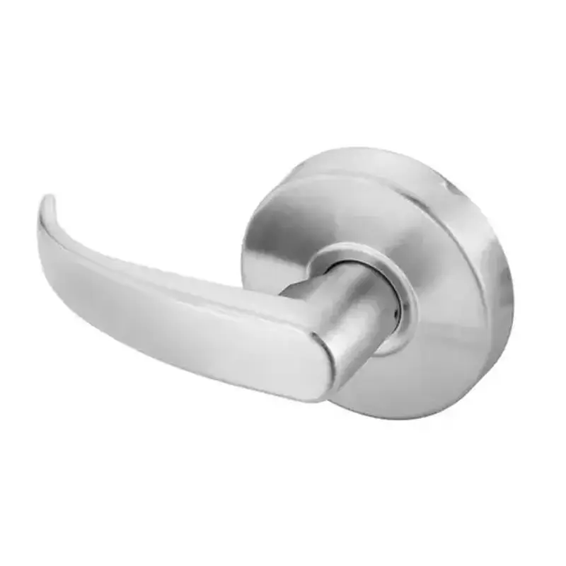 Yale Commercial PB4655LN626 Single Dummy Pacific Beach Lever Grade 2 Cylindrical Lock Satin Chrome Finish