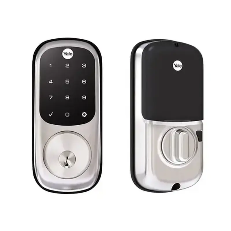 Yale Real Living YRD226HA2619 Assure Touchscreen Deadbolt with ZigBee Satin Nickel Finish