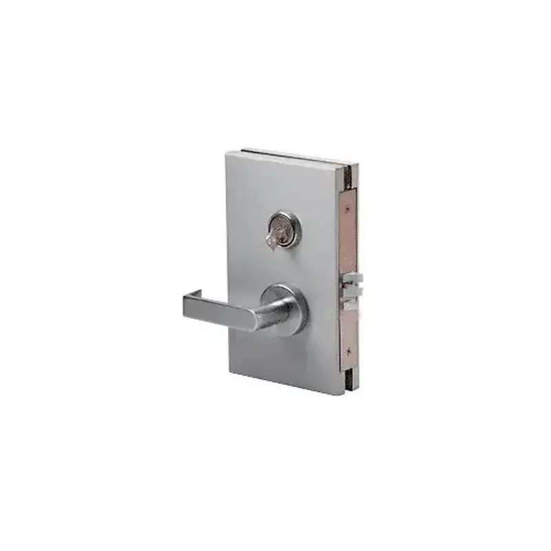 CRL DL610LMBS Brushed Stainless 6" x 10" LH Center Lock with Deadlatch in Class Room Function