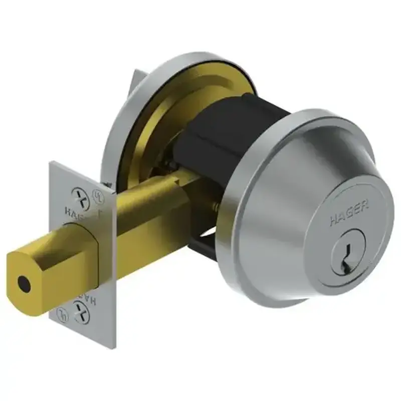 Hager 321510B Single Cylinder Deadbolt Oil Rubbed Bronze Finish