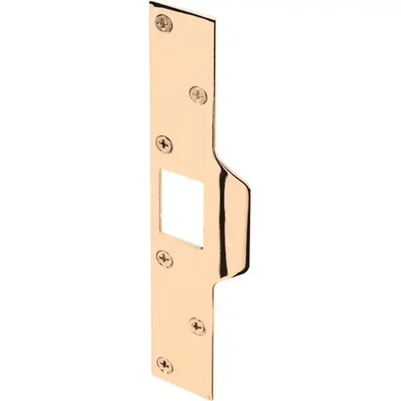 Defender Security U 9426 U 9426 Deadlatch Strike, 7-7/8 in L, 1-1/4 in W, Steel, Brass
