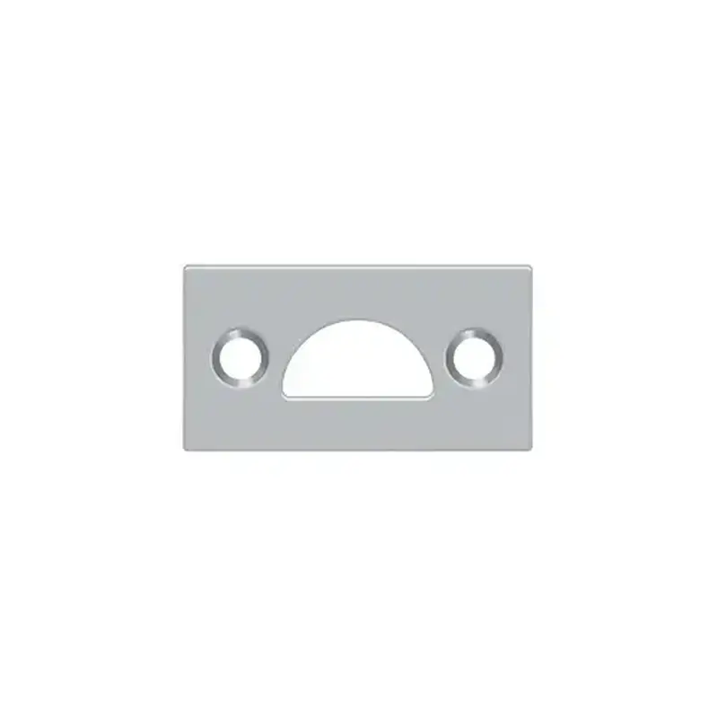 Deltana 178MSTU26D Mortise Strike, Solid Brass in Brushed Chrome