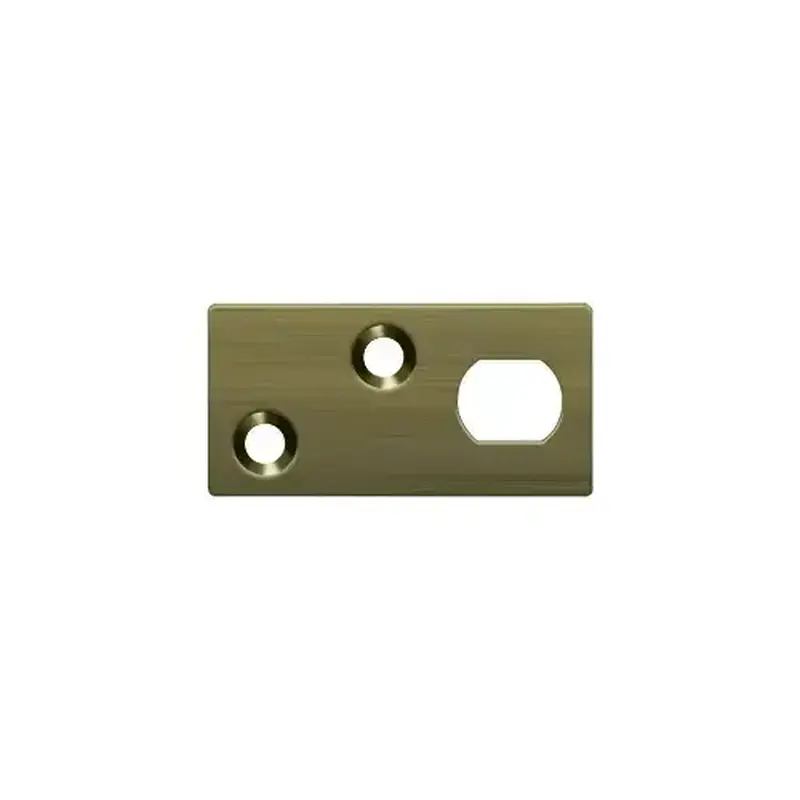 Deltana GP12EFB5 Guide Plate for EFB Extension Flush Bolt in Antique Brass
