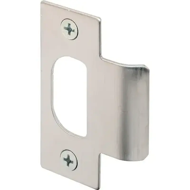 Prime-Line E 2299 T- Strike 2.75" H X 2.75" L Brushed Stainless Steel Brass Brushed Stainless Steel